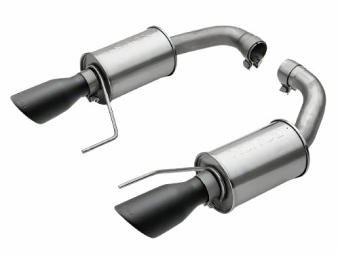 Roush 15-17 Mustang GT Black Tip Axle Back Exhaust thumbnail 1