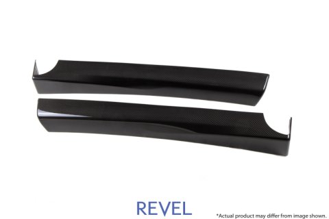Revel GT Dry Carbon Door Trim (Front Left & Right) Tesla Model 3 - 2 Pieces thumbnail 2