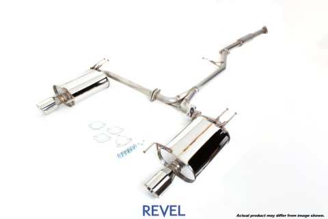Revel Medallion Touring-S Catback Exhaust - Dual Muffler 04-08 Acura TSX thumbnail 1
