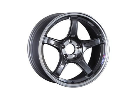 SSR GTX03 18x10.5 5x114.3 12mm Offset Gun Metallic Wheel Wheel thumbnail 1