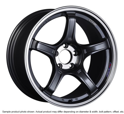 SSR GTX03 18x10.5 5x114.3 12mm Offset Gun Metallic Wheel Wheel thumbnail 2
