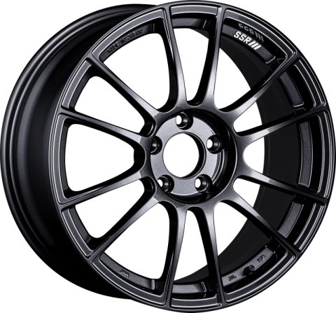 SSR GTX04 19x9.0 5x112 25mm Offset Black Graphite Wheel thumbnail 3