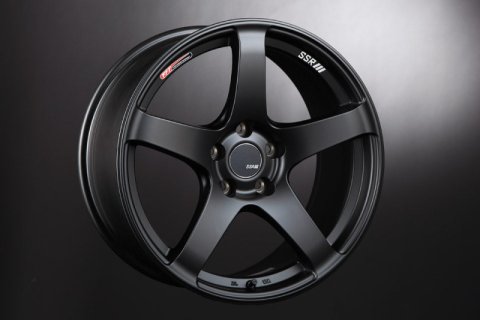 SSR GTV01 18x8.5 5x114.3 40mm Offset Flat Black Wheel 05-07 STI / 11+ tC thumbnail 2