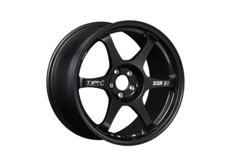 SSR Type-C Forged 18x8.5 +44 5/114.3 - Sprint Black Wheel thumbnail 1
