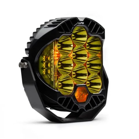 Baja Designs LP9 Racer Edition Series High Speed Spot Pattern LED Light Pods - Amber thumbnail 2