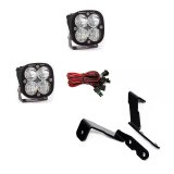 Baja Designs 2007-2013 GM Silverado/Sierra Squadron Sport Lights A-Pillar Kit thumbnail 1