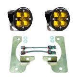 Baja Designs 2018+ Wrangler JL Rubicon Squadron-R Fog Light Pocket Kit - Amber thumbnail 1