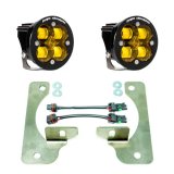 Baja Designs 2018+ Wrangler JL Rubicon Squadron-R Fog Light Pocket Kit - Amber thumbnail 2