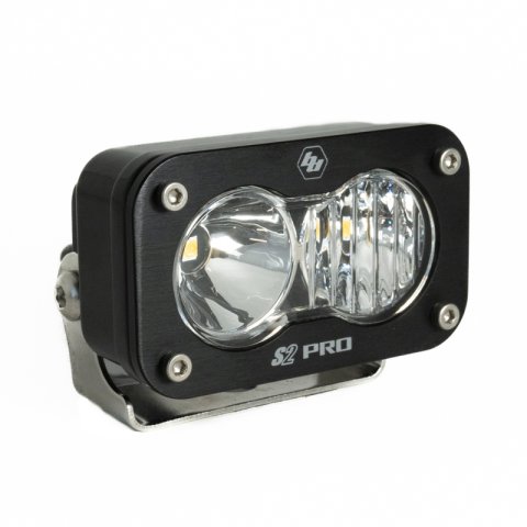 Baja Designs S2 Pro Driving Combo Pattern LED Work Light - Clear thumbnail 1