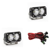 Baja Designs S2 Pro Series LED Light Pods Spot Pattern - Pair thumbnail 1