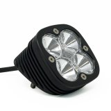 Baja Designs Squadron Pro Series Black Flush Mount Work/Scene Pattern LED Light Pod - Clear thumbnail 1