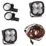 Baja Designs Squadron Pro LED Light Pods Kit w/Horizontal Mounts/1.75in Harness thumbnail 1