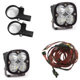 Baja Designs Squadron Pro LED Light Pods Kit w/Horizontal Mounts/1.75in Harness thumbnail 2