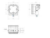 Baja Designs XL Pro Driving/Combo LED Light Pods - Amber thumbnail 1