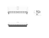 Baja Designs S8 Series Work/Scene Pattern Single Straight 20in LED Light Bar thumbnail 1
