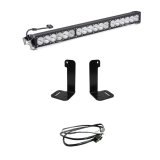 Baja Designs 2018+ Jeep Wrangler JL/JT OnX6+ 30in Bumper LED Light Bar Kit w/ Upfitter thumbnail 2