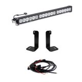 Baja Designs 2018+ Jeep Wrangler JL/JT OnX6+ 30in Bumper LED Light Bar Kit thumbnail 1