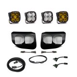 Baja Designs Ford Super Duty (20-On) Fog Lights FPK Amber SAE/Sport DC Baja Designs w/Upfitter thumbnail 2