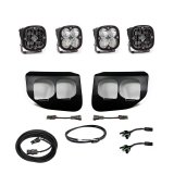 Baja Designs Ford Super Duty (20-On) Fog Lights Dual FPK SAE/Pro DC Baja Designs w/Upfitter thumbnail 1