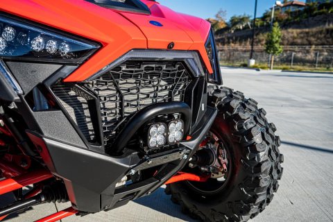 Baja Designs Polaris RZR Pro XP Lower Bumper LED Light Kit Sport D/C Clear thumbnail 1