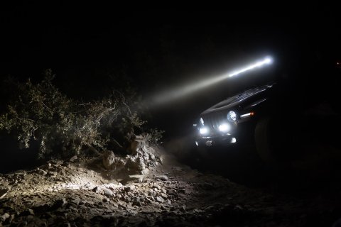 Baja Designs Jeep JL/JT Rubicon Steel Bumper LED Light Kit XL Sport w/Upfitter