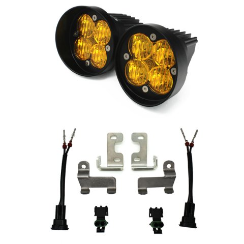 Baja Designs 2012+ Rav4 Fog Pocket Kit Squadron Sport Amber Wide Cornering thumbnail 1