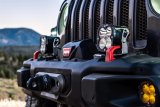 Baja Designs Jeep JL/JT Rubicon Steel Bumper LED Light Kit XL 80 w/Upfitter thumbnail 2