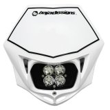 Baja Designs Motorcycle Headlight A/C LED Race Light White Squadron Pro thumbnail 2