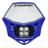 Baja Designs Motorcycle Headlight A/C LED Race Light Blue Squadron Pro thumbnail 1