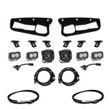 Baja Designs 2021+ Ford Bronco Clear SAE Fog Pocket Kit w/Upfitter thumbnail 1