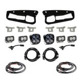 Baja Designs 2021+ Ford Bronco Clear SAE Fog Pocket Kit thumbnail 1