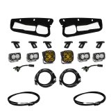 Baja Designs 2021+ Ford Bronco Amber SAE Fog Pocket Kit w/Upfitter thumbnail 1