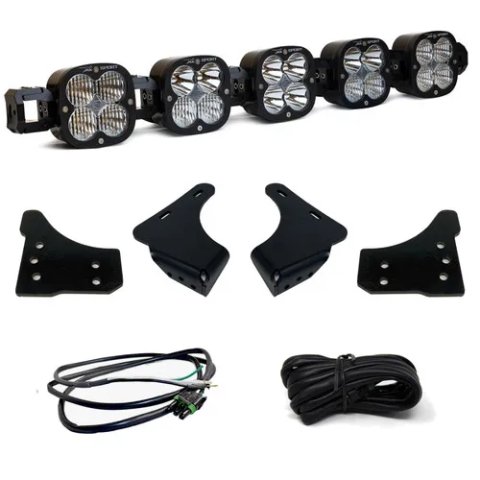 Baja Designs 2021+ Ford F150 5 XL Linkable Light Bar Kit w/Upfitter thumbnail 2