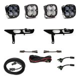 Baja Designs 2021+ Ford F150 Fog Pocket Kit SAE Clear Squadron Pro DC thumbnail 1