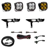 Baja Designs 2021+ Ford F150 Fog Pocket Kit SAE Amber Squadron Sport DC thumbnail 2