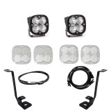 Baja Designs 2021+ Ford F150 A Pillar Kit Squadron Pro Spot with Upfitter thumbnail 1