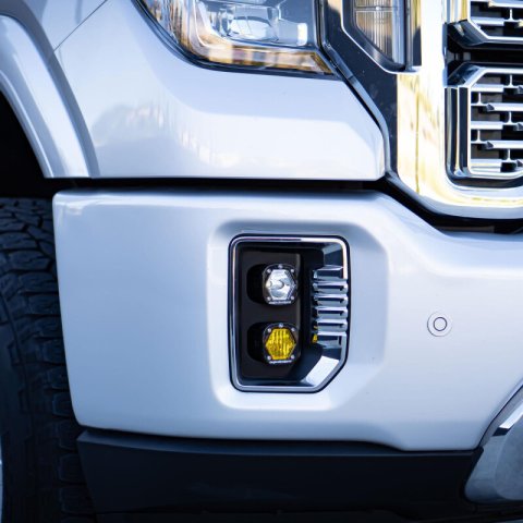 Baja Designs 2020+ GMC 2500/3500 Fog Pocket Kit thumbnail 2