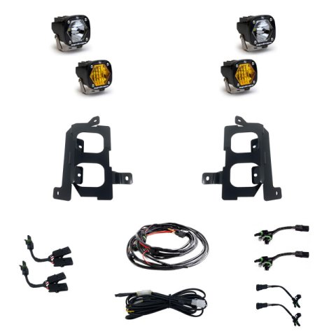 Baja Designs 2020+ GMC 2500/3500 Fog Pocket Kit thumbnail 3