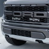 Baja Designs 2021+ Ford Raptor OnX6 Behind Grill Kit -10in. Clear D/C thumbnail 2