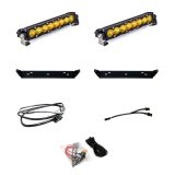 Baja Designs 2021+ Ford Raptor S8 Behind Grill Kit -10in. Amber D/C thumbnail 1