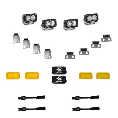 Baja Designs S2 Pro Fog Pocket Kit - 2021+ Ford Raptor thumbnail 2