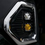 Baja Designs 19+ GMC 1500 S1 Fog Pocket Mount Kit Clear Spot / Amber Wide Cornering thumbnail 1