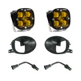 Baja Designs 19-22 Mercedes Benz Sprinter Squadron SAE Fog Pocket Light Kit - Amber thumbnail 2