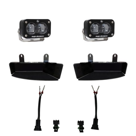 Baja Designs 19-22 Dodge RAM 2500/3500 S2 SAE Fog Pocket Light Kit - Clear thumbnail 1