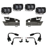 Baja Designs 19-22 Dodge RAM 1500 Rebel / 21-22 1500 TRX S2 SAE Dual Fog Pocket Light Kit - Clear thumbnail 1