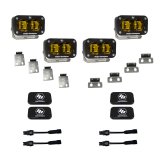 Baja Designs 21-22 Ford F-150 Raptor S2 SAE Dual Fog Pocket Light Kit - Amber thumbnail 1