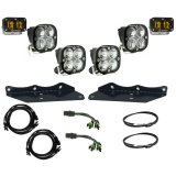 Baja Designs 17-20 Ford F-150 Raptor S2 SAE Pro Fog Pocket Kit - Amber thumbnail 1
