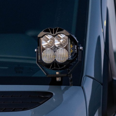 Baja Designs 14-18 Mercedes Sprinter Van LP4 A-Pillar Kit (Driving/Combo) - Clear thumbnail 1