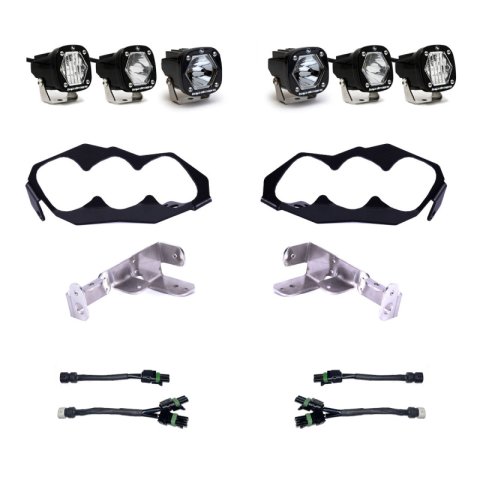 Baja Designs 2024 Can-Am Maverick R Triple S1 Unlimited Headlight Kit thumbnail 5