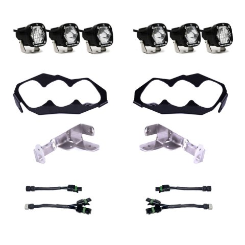 Baja Designs 2024+ Can-Am Maverick R S1 Headlight Kit thumbnail 1